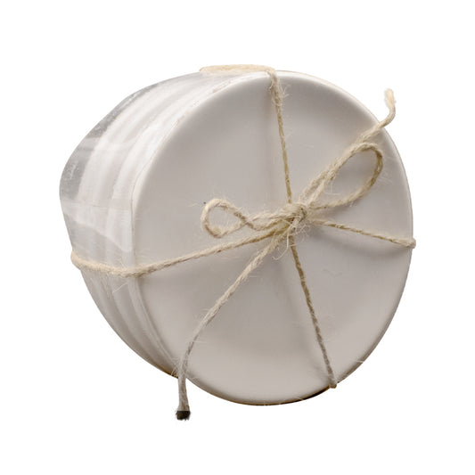 Set 4 piezas porta vasos blanco