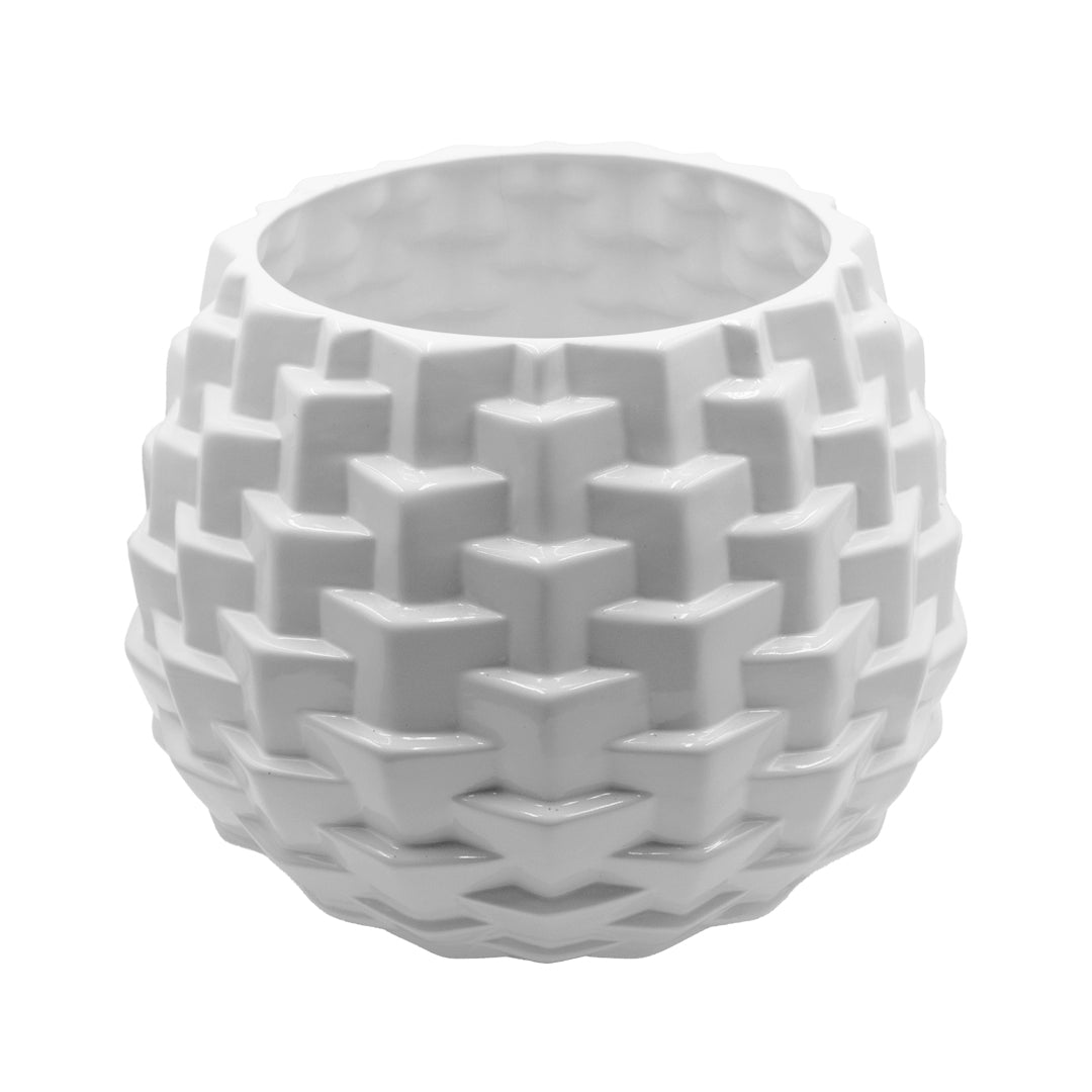 Maceta cubista jumbo